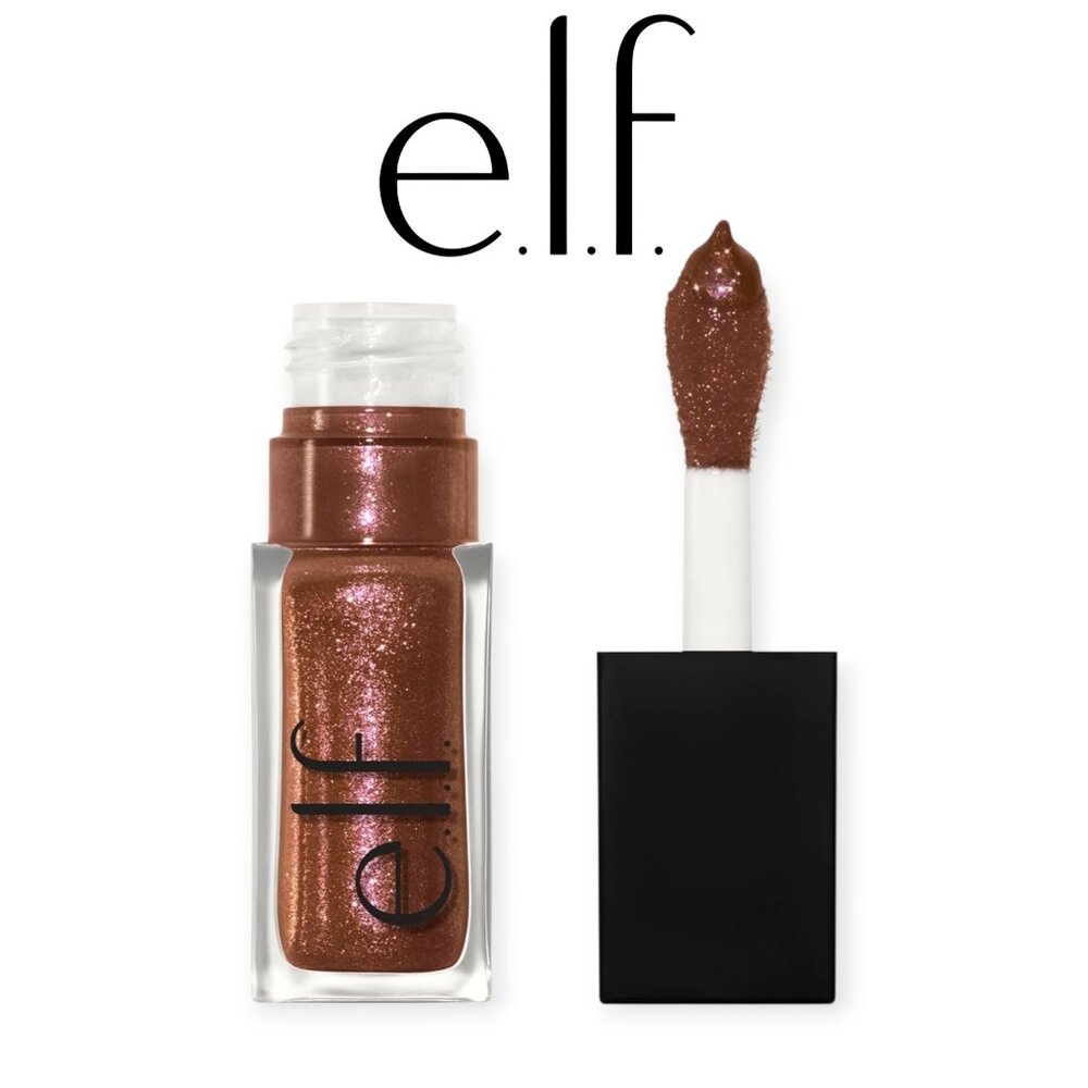 e.l.f. Glow Reviver Lip Oil Glimmer NWT Sheer Shine Minty Hydrating Gloss 💎💋